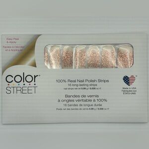 Color Street Coming Up Rose Gold Nail Strips